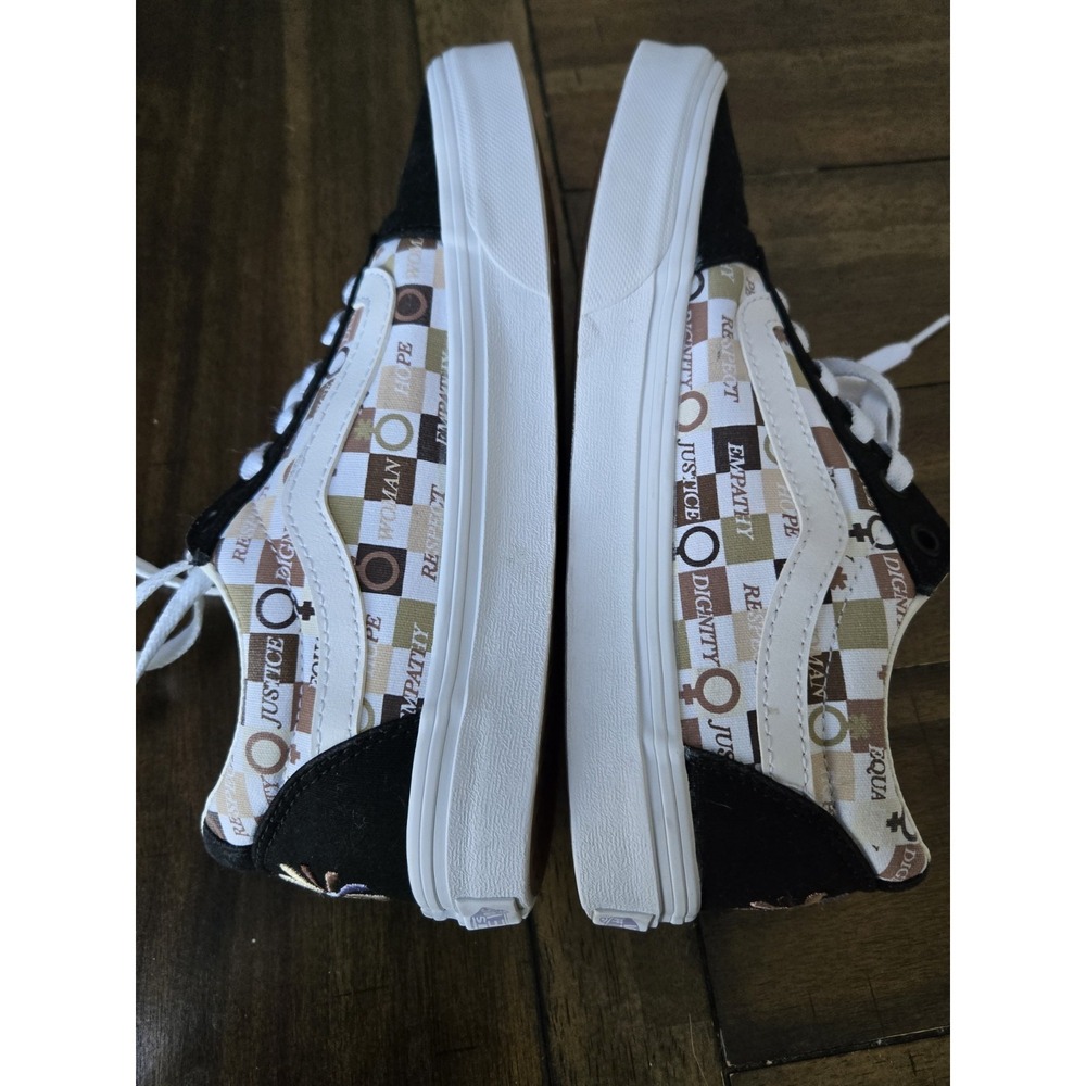 Vans Womens Sz 7 Divine Energy Equity Canvas Laceup Shoes‎ - Picture 7 of 10